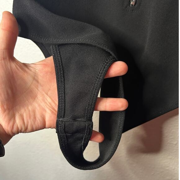 Faded Rose Women Small Black Lace Bodysuit Padded Cut Out Streetwear Party 1 PC - Picture 7 of 8